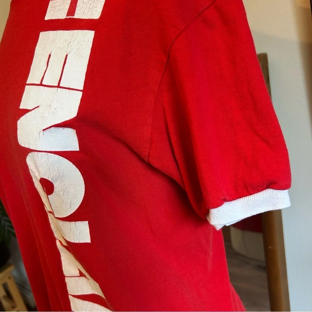 Soccer Jersey FIFA 2014 Brasil Official World Cup England Futbal Men's M Red - Picture 3 of 6